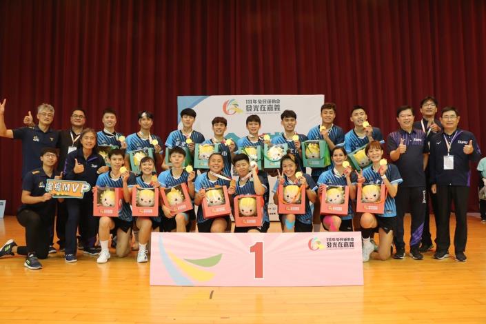 男女共同進行賽事的合球，是全民運、世界運動會的重點賽項之一，最終由北市衛冕冠軍