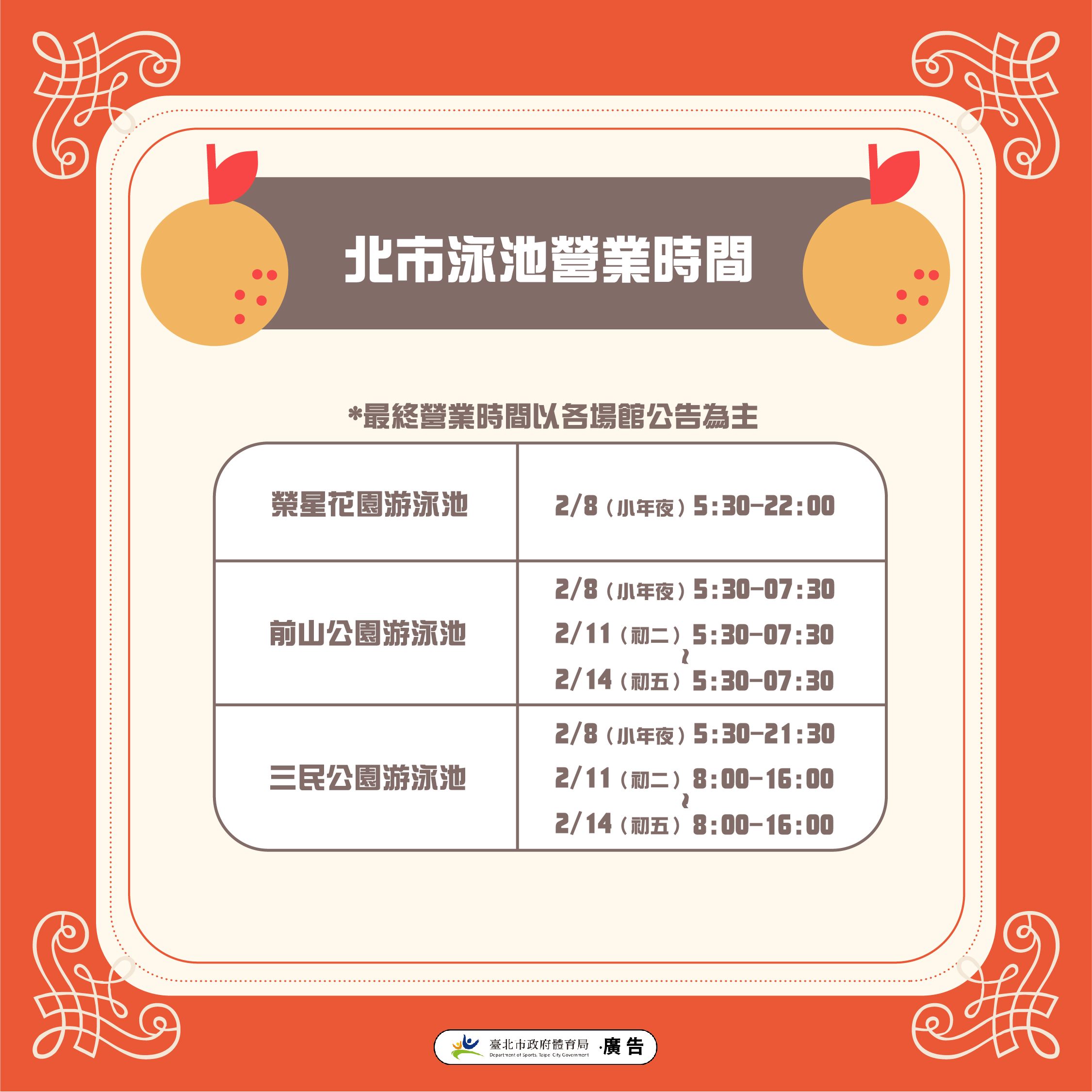 新年運動不打烊！台北市運動中心年初二開放　生肖龍、名字有「龍」免費入場
