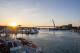 2025雙北世界壯年運動會開幕派對將在新落成的臺北大巨蛋（圖）舉行、閉幕式則在擁有最美河岸夕陽景致的新北市淡水漁人碼頭（圖）登場。