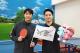 臺北市長蔣萬安與桌球國手江宏傑一起為2025雙北世壯運宣傳，鼓勵民眾趕在4月17日前報名享早鳥優惠，一起與世界運動好手尬一場。