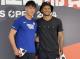 「臺灣最速男」楊俊瀚（左）將在2024臺灣國際田徑公開賽與東京奧運男子200公尺金牌德格拉斯（Andre DE GRASSE）（右）同場競技。