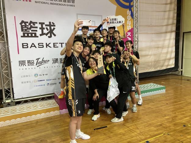 114年原民運籃球公開女子組臺北市重返榮耀