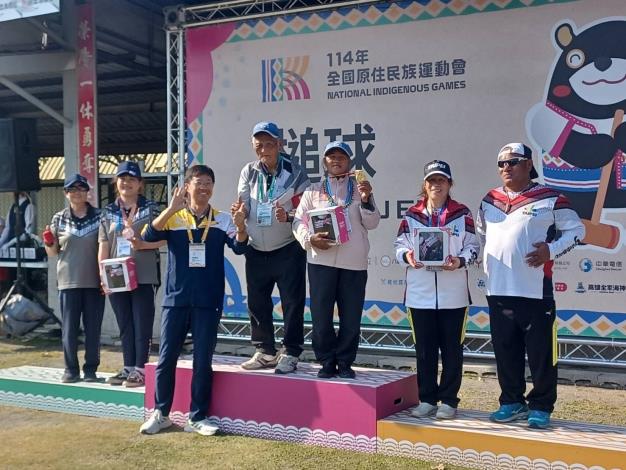 114年原民運 槌球公開女子組單人賽 亞軍