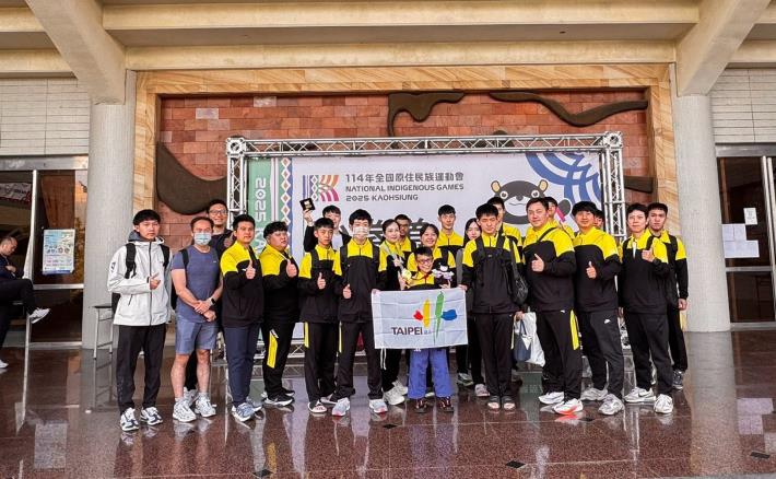 114年原民運 跆拳道隊 為北市摘下2金2銅佳績
