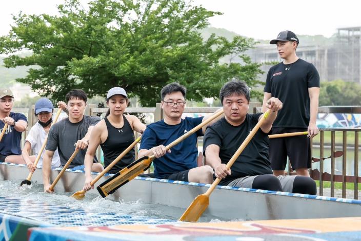 大直橋下盪槳池提供選手進行高效訓練