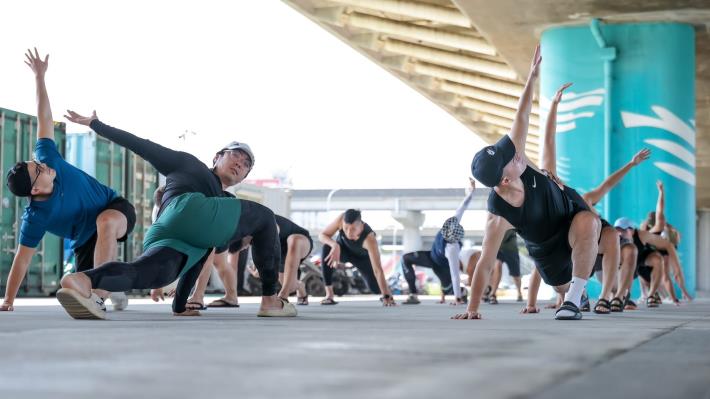 選手們帶著「壯志同心、破浪前行」的心態,全力以赴,為夢想與榮耀而奮鬥
