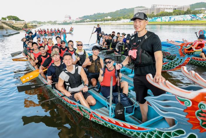 選手們帶著「壯志同心、破浪前行」的心態,全力以赴,為夢想與榮耀而奮鬥