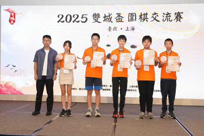 臺北市政府體育局與上海市體育局於今（19）日共同主辦「2025雙城盃圍棋交流賽」，今年除青少年組的交流，及臺北與上海各推4組職業棋士聯棋對決外，此次將迎來雙城盃有史以來第1次的女性職業棋士對決。