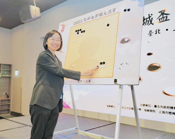 臺北市政府體育局游竹萍局長