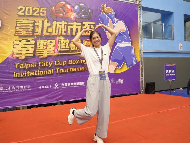 賽事代言人暨奧運銅牌女將吳詩儀