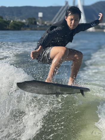 選手賽前練習-臺灣_李柏誼