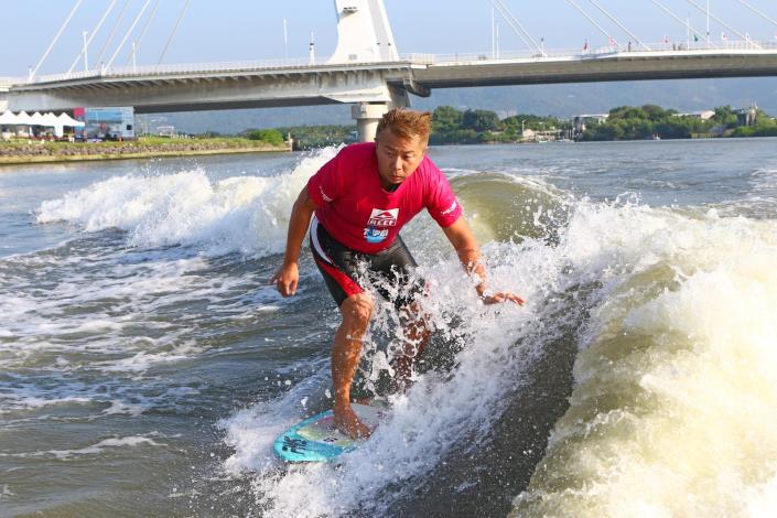 選手賽前練習-臺灣_王志豪