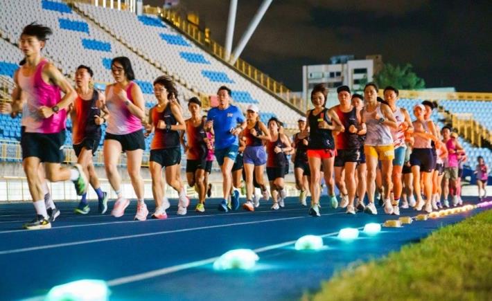 臺北田徑場田徑配速系統