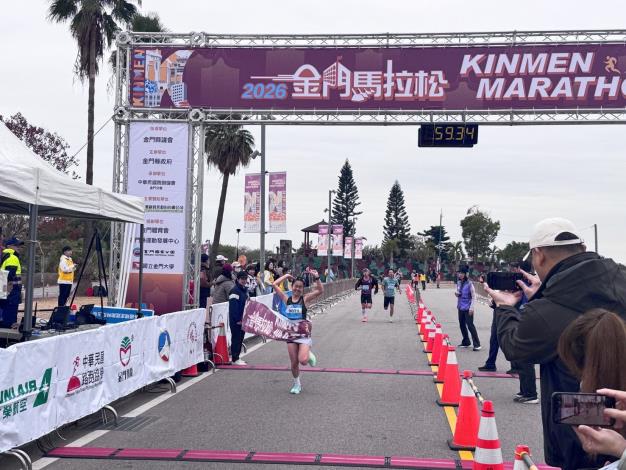 臺北市選手黎琪齊取得10k第一名