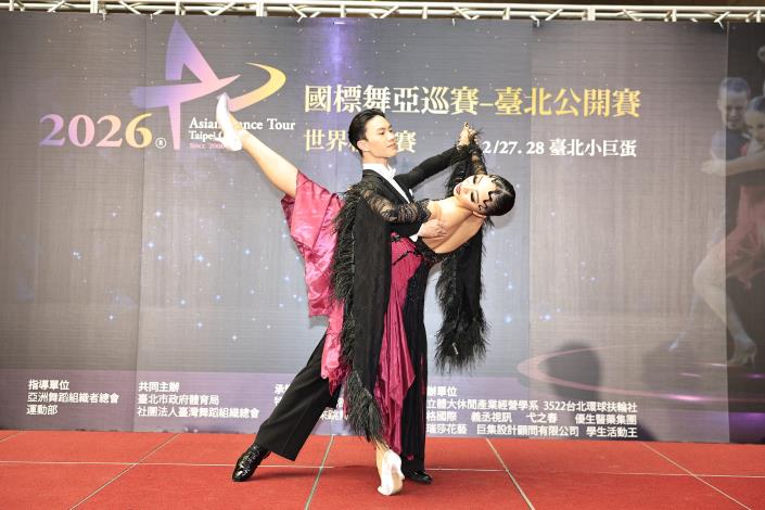 業餘摩登冠軍_藍郁翔與劉靜