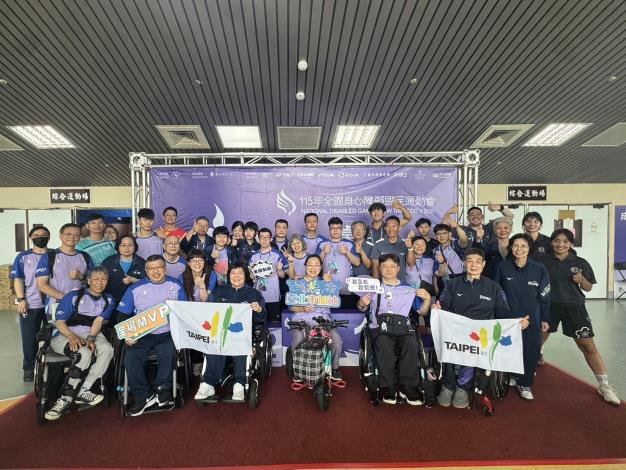 臺北市桌球代表隊戰力深厚，本屆賽會總計進帳11金13銀12銅，表現傑出