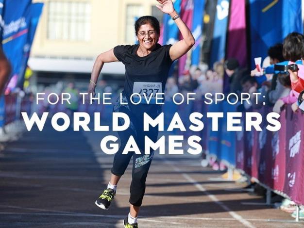 4.FOR THE LOVE OF SPORT; WORLD MASTERS GAMES