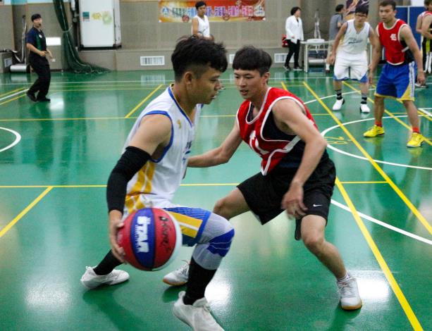 107臺北市籃球社區聯賽-比賽畫面2