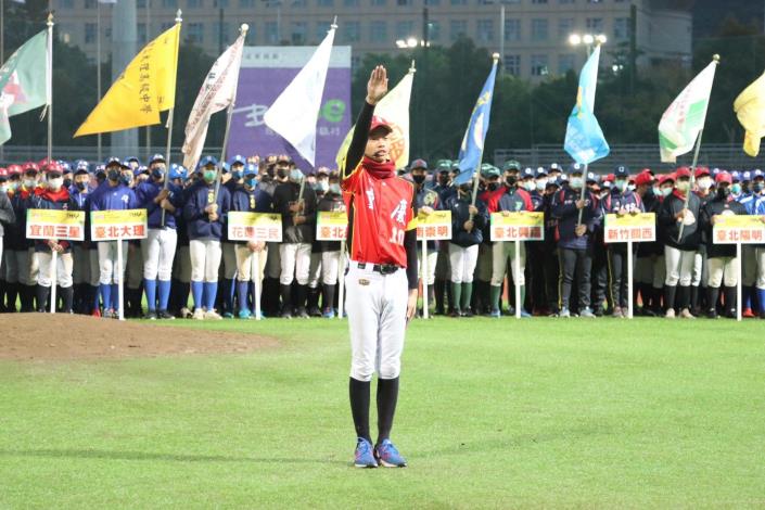 重慶國中選手宣誓