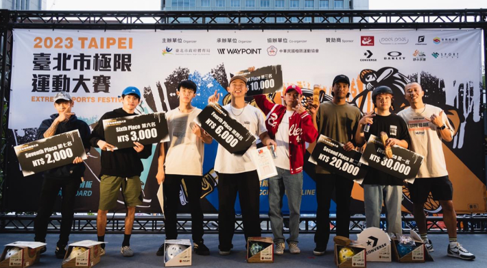 極限大賽_BMX選手組頒獎儀式