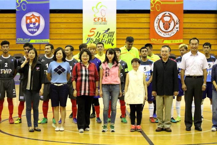 Picture of all Futsal guests and
