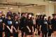臺北育達中表演藝術科的同學們專心投入韓國老師的舞蹈教學之中