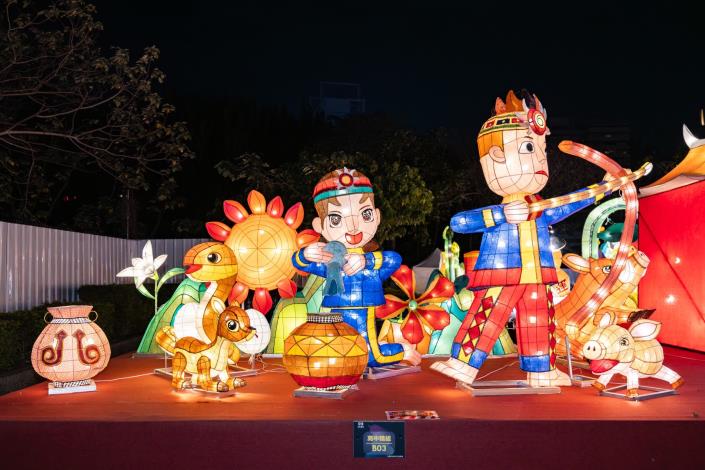 高中組特優得獎作品-太陽的孩子—百步蛇與龜殼花傳說