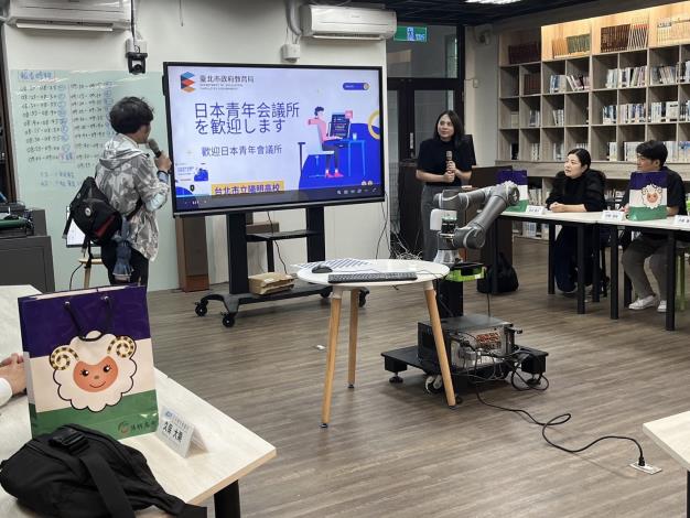 陽明高中接待日本青年會議所