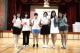 中山女中獲獎學生開心合影