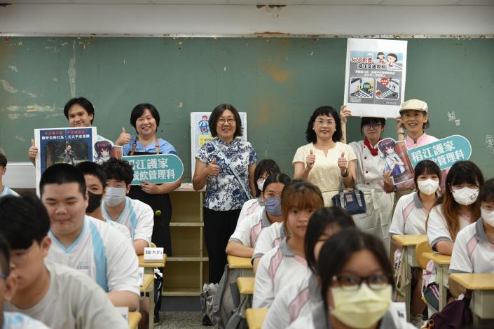 稻江高級護理家事職業學校舉辦114學年度開學典禮 數位直播展現智慧校園新風貌 (6)