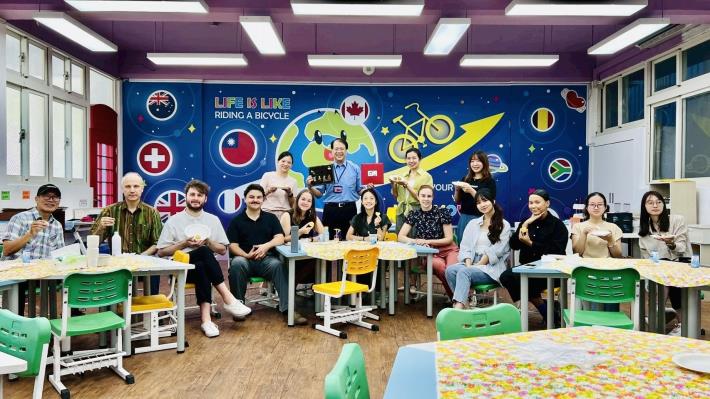 泰北國際雙語學校外師中秋聯歡共慶佳節