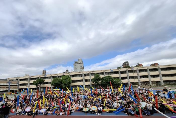中山幼兒園一起GO動起來親子運動會大合照