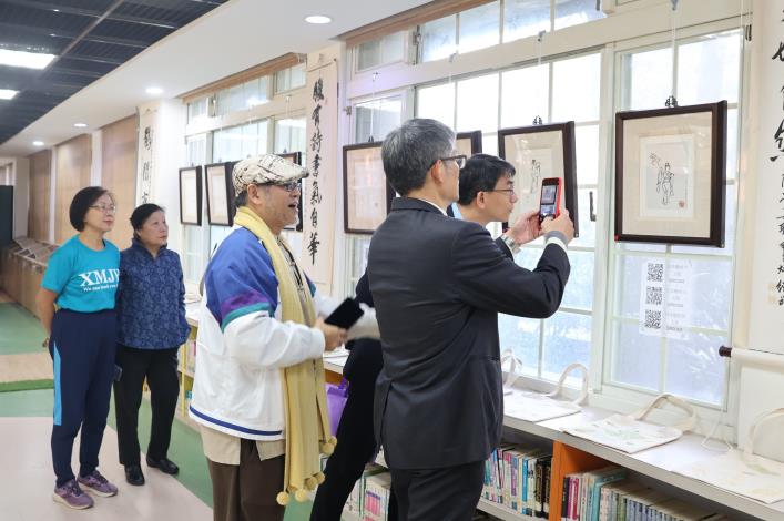 「李奇茂老師百歲奇茂風華大 展」暨「熊宜中老師水墨畫展」.JPG