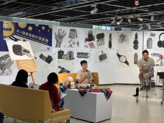 發表會由每一位學生跨班分工籌備，各司其職。