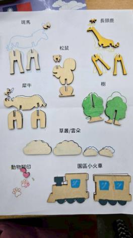 學生用麥克筆彩繪作品