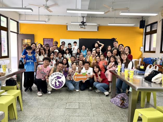 感謝派動動物學園用行動力挺元宵節活動