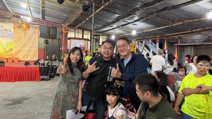 臺北市政府客家事務委員會吳文德主委為大家加油打氣