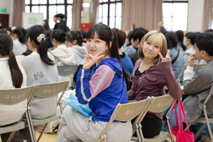 西松開成交流－可愛活潑的日本學生