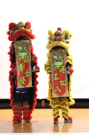 舞龍舞獅開場