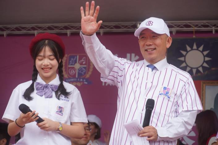 日本姊妹校愛知高校日下照方校長蒞臨