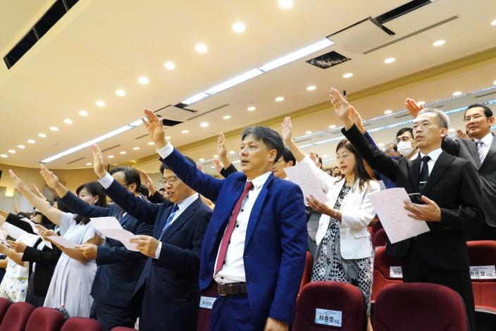 AI 賦能．永續前瞻．創新卓越．臺北好學串聯國際！臺北市115學年度高中以下學校校（園）長布達、宣誓及交接典禮.JPG