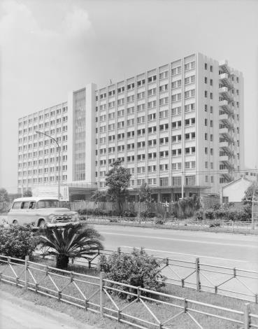 照片3、1966年中泰賓館剛落成的照片（照片來源：文化部國家文化資料庫）
