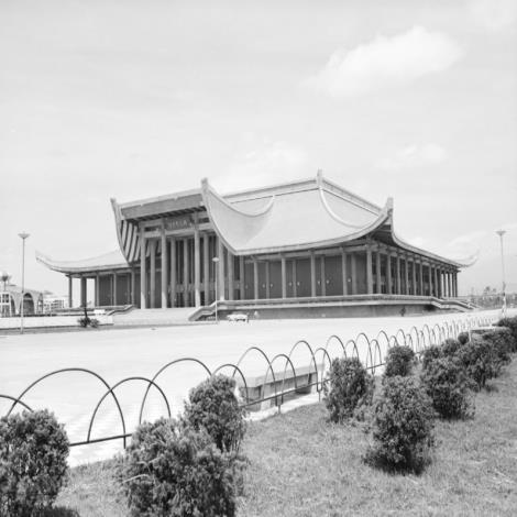23-國立國父紀念館於1972年落成，並於2019年指定為直轄市定古蹟，為臺灣光復後具代表性的公共建築之一(照片來源：國家文化資料庫識別號0005023582).JPG
