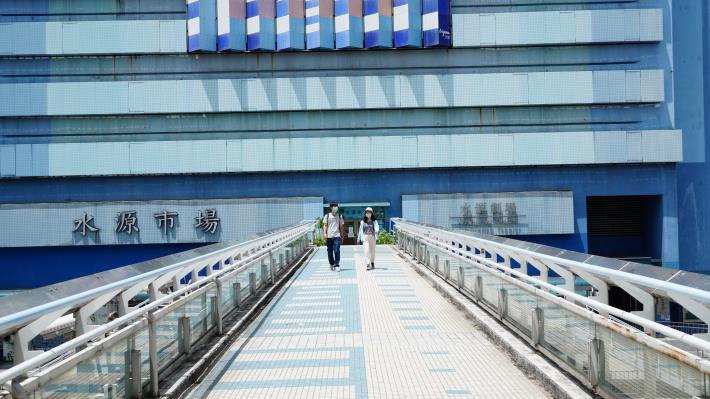 36-在銘傳國小水源市場間的人行天橋已經成為公館地區的網美拍攝景點。.JPG