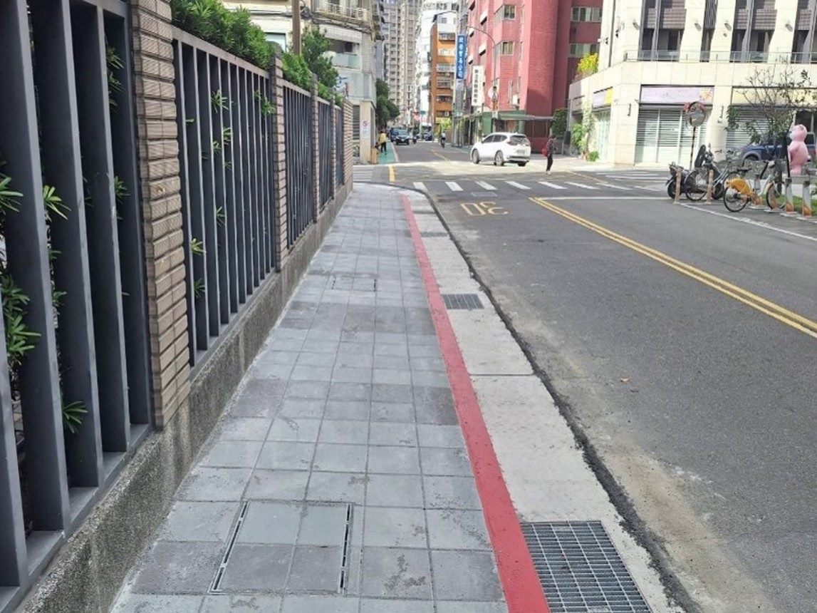 中山區松江路170巷(松江路至長春路137巷)新設實體人行道工程