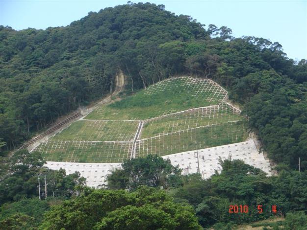 邊坡整治完成全景