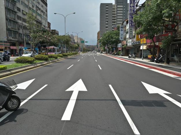 道路重新銑舖後
