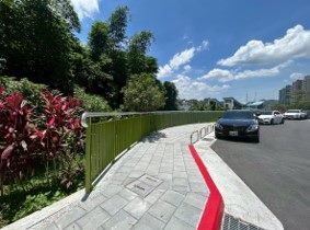 內湖區大湖山莊街22號旁道路興建工程