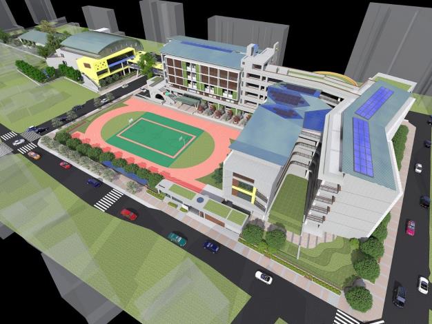 新和國小改建模擬圖