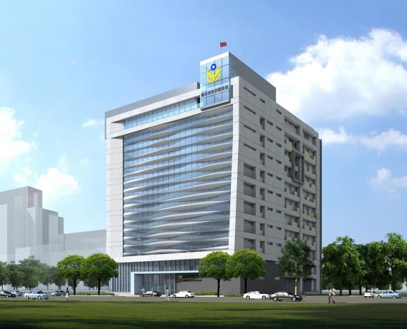 03建築東南向外觀模擬圖